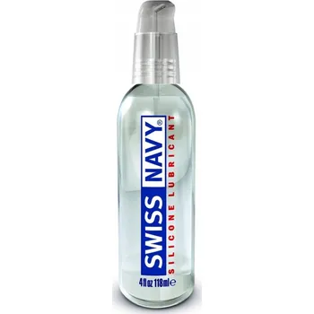 Lubrikační gel Silikonový lubrikant Swiss Navy bez příchuti, hydratační, 118 ml