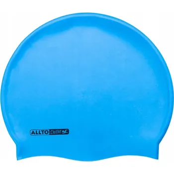 Plavecká čepice Plavecká čepice silikonová Alltoswim modrá