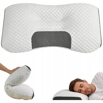 Polštář ERGONOMICKÝ POLŠTÁŘE NA KRK PRO SPANÍ, ORTOPEDICKÝ POLŠTÁŘ POD KRK