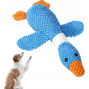 Hračka pro psa PÍSKACÍ HRAČKA PRO PSY Kousátko Přetahovadlo Kachna Vzdělávací Pro Malého Psa