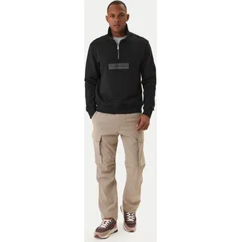 Pánská mikina Napapijri Mikina B-Box NP0A4H96 Černá Relaxed Fit 3XL