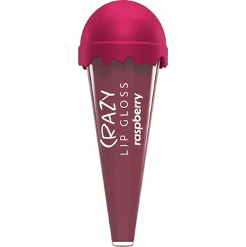 Lesk na rty HISKIN Crazy Lip Gloss Lesk na rty Raspberry (malina) 6 ml