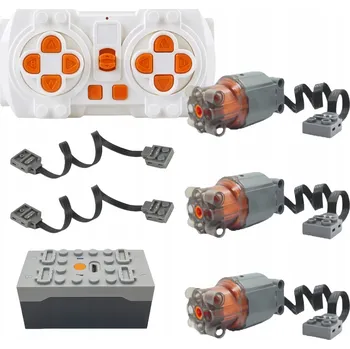 Obraz 7dílná sada technických motorů s funkcí Power Function