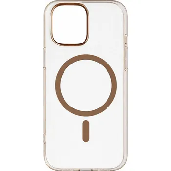 Pouzdro na mobilní telefon Zadní kryt Transparent Slim Magsafe pro iPhone 16 desert