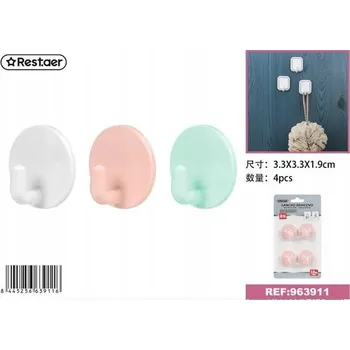 Věšák Kulatý plastový háček