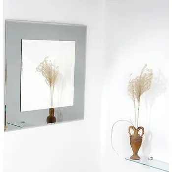Zrcadlo Amirro Zrcadlo s fazetou Tomáš 60x60 cm šedá 701-039
