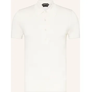 Pánská košile Tom Ford Pánská Žerzejová Polokošile S Hedvábím, režná, XL