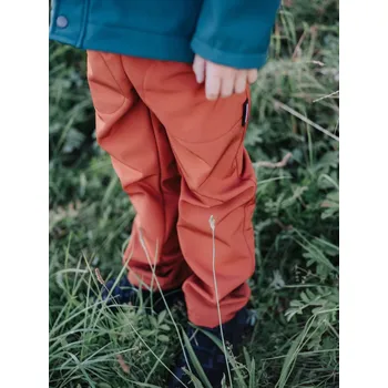 Chlapecké kalhoty Terakota softshellové kalhoty s fleecem Velikost: 158/164