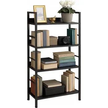 Knihovna Regál Gockowiak 5 cm x 5 cm x 5 cm, světle betonový