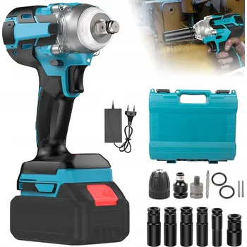 AKU RÁZOVÝ UTAHOVÁK BEZKARTÁČOVÝ 520NM 2X 4.0AH AKUMULÁTOR 21V + KUFR