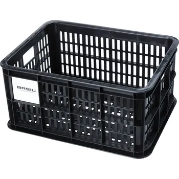 brašna na kolo Basil Crate S 40,4x29,8x20,2 cm černá 17,5l