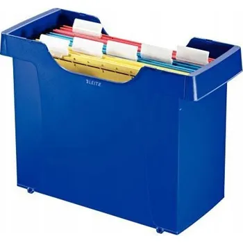 Archivační box Leitz se zkosenou stranou, modrý