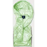 Ann Gissy Lesklá dámská vesta v mátové barvě (AG3-02)