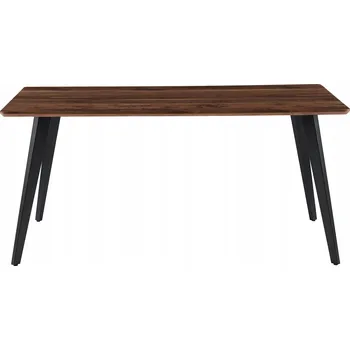 Jídelní stůl Industriální jídelní stůl z dřeva Grain Čokoládový / 180 cm
