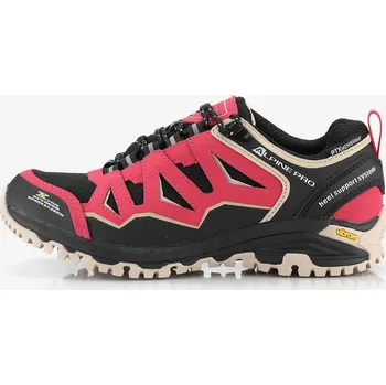 Pánské tenisky ALPINE PRO Pánské Outdoorová obuv s membránou ptx ALPINE PRO GONAWE růžová Růžová 40 (1971457)