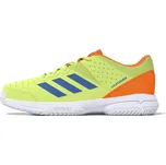 Dětská sálová obuv adidas Court Stabil Junior Indoor Shoes Hi-Res Yellow/Ray Blue/Lucid Orange EUR 35,5