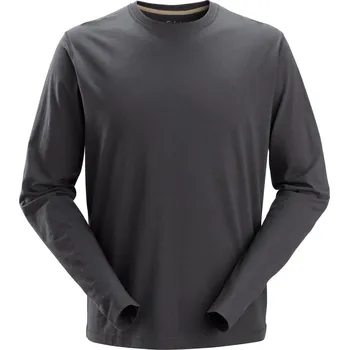 Pánské tričko Triko classic s dlouhým rukávem šedá vel. S Snickers Workwear Velikost: S