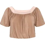 NAEMI Halenka Fashion Look tělová / šedobéžová