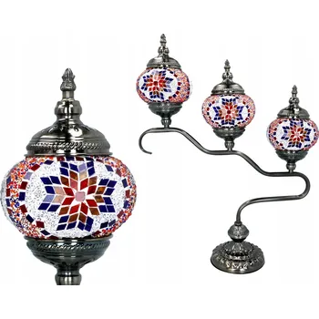 Lampička STOLNÍ LAMPA KANCELÁŘSKÁ NOČNÍ JEDNO BAREVNÉ STÍNIDLO DEKORATIVNÍ DO OBÝVACÍHO POKOJE