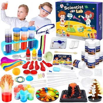Obraz SADA MALÉHO CHEMIKA LABORATORNÍ EXPERIMENTY VĚDECKÁ HRAČKA PRO DĚTI