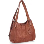 Kožená kabelka přes rameno Noelia Bolger koňaková NB 2088 KO