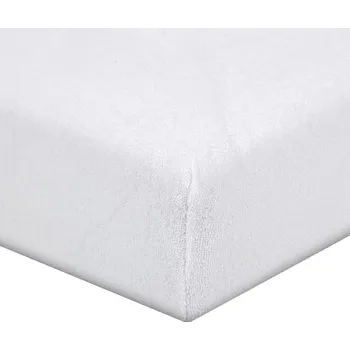 Prostěradlo DEKOR Prostěradlo s membránou FROTÉ 90 x 200 cm - BÍLÉ