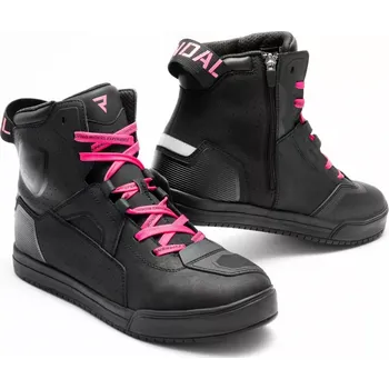 Moto obuv Boty na motorku REBELHORN VANDAL II WOMAN, LADY BLACK/PINK