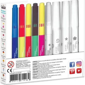 Hračka pro nejmenší Créa Lign Magické fixy Tvary