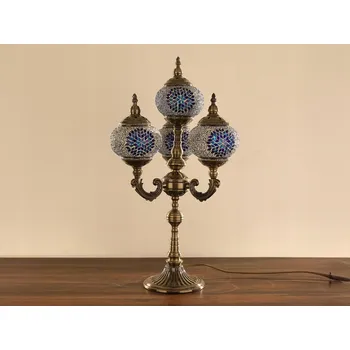 Stojací lampa STOJACÍ LAMPA TŘI STÍNIDLA BAREVNÁ NOČNÍ DO OBÝVÁKU DEKORATIVNÍ