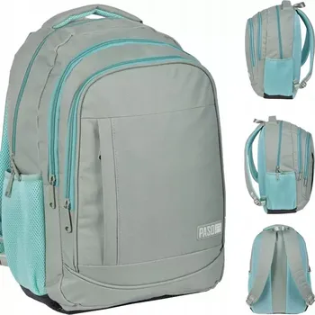 Sportovní batoh Vícekomorový Školní batoh Paso zelený 21 l