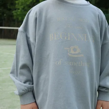 Chlapecká mikina Dětská mikina Konges Sløjd LAI SWEAT SHIRT OCS KS104926.PPY2 modrá 55X, vel. 98