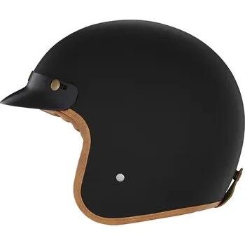 Helma na motorku NOX OTEVŘENÁ PŘILBA JET N243 SOLID, MATNÁ ČERNÁ, VELIKOST L ()