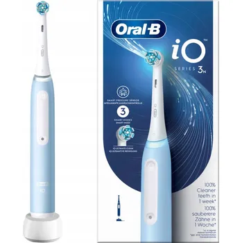 Elektrický zubní kartáček Magnetický Kartáček Oral-B iO Series 3 Ice Světle Modrá pro dospělé