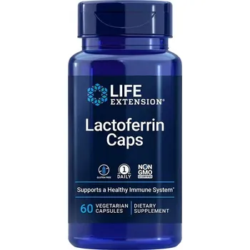 Life Extension Laktoferin (apolaktoferin) - podpora střev a imunitního systému (60 Veg Kapsla)