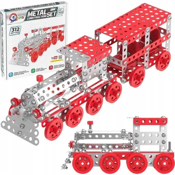 ostatní stavebnice Kovové stavebnice Stavebnice 312 dílů Technok