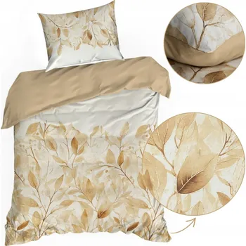 Povlečení Povlečení 140x200 cm, povlak na polštář 70x80 cm, 2 díly, bavlněný satén, Spring 60