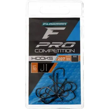 Rybářský háček Zemní Háčky s protihrotem Flagman 207 BN 10 ks