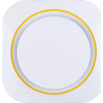 Domácí ventilátor Moderní koupelnový ventilátor řady RING. Průměr 100 mm. Standardní provedení. Kolo