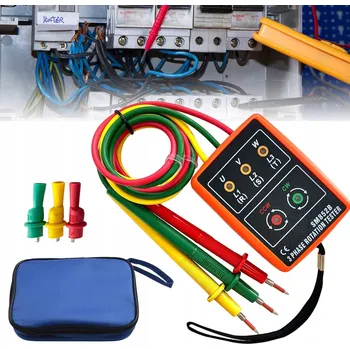 Bezpečnostní kamera Třífázový snímač otáček SM852B s LED indikátorem a bzučákem