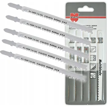 Pilový plátek Pilový List T (T) pro přímočaré pily Wurth