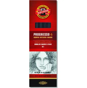 Grafitová tužka Tradiční tužka Koh-I-Noor 2B, 4B, 6B, 8B, HB