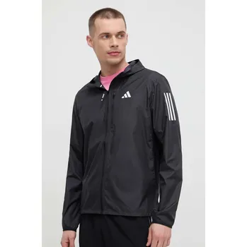 Pánská větrovka Běžecká bunda adidas Performance Own the Run IN1483 černá 99X, vel. XXL