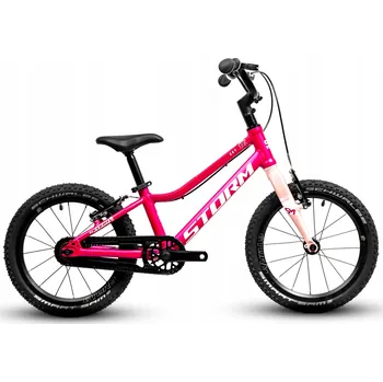 Dětské kolo Kolo STORM SKY SUPER LIGHT 16 tmavě růžové