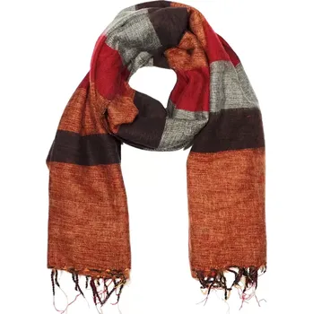 Šála Pléd akryl Stripe 200 x 80 cm červený