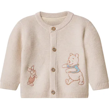Dívčí svetr Dětský pletený svetr s BIO bavlnou (Medvídek Pú, 86/92)