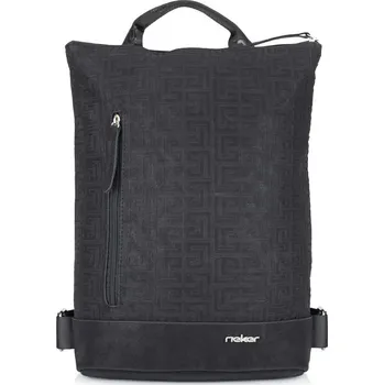 Kabelka Dámský batoh RIEKER C2534-154-T29 černá W5 -UNI-