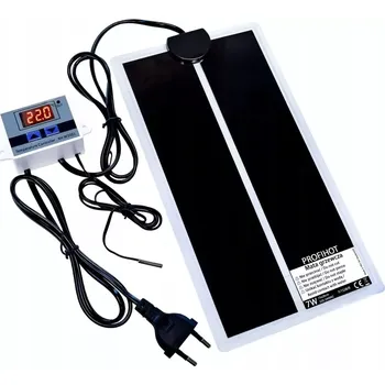 Topná rohož Topná folie 15x28cm s termostatem 230V/7W