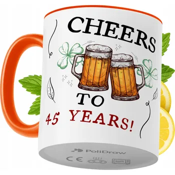 Hrnek Polidraw Hrnek Polidraw Narozeniny30 keramika 330 ml