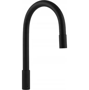 Vodovodní baterie Flexibilní ramínko pro kuchyňskou baterii, černá, ohebná hadice k vodovodní baterii