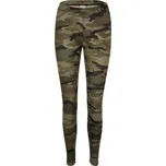 Urban Classics Legíny khaki / olivová / tmavě zelená / černá